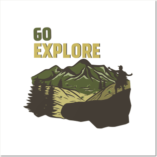 Go Explore - Adventure Edition Posters and Art